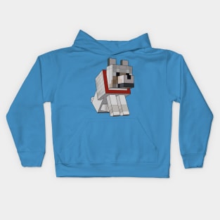 Dog sitting Kids Hoodie